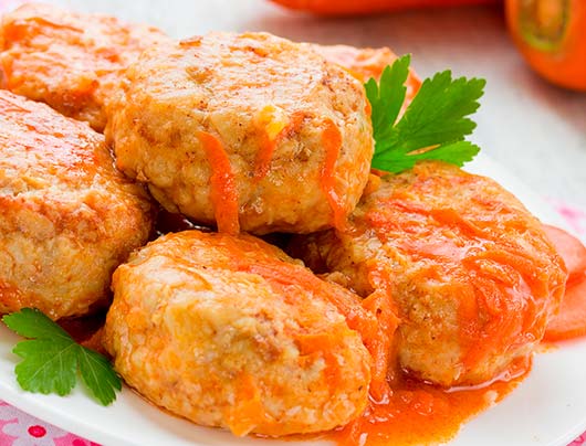 Croquetas de Zanahoria y Maíz