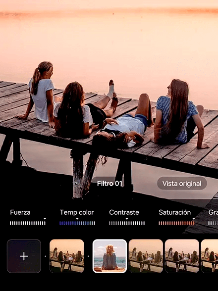 Samsung Galaxy S25 - Creación de filtros personalizados con IA