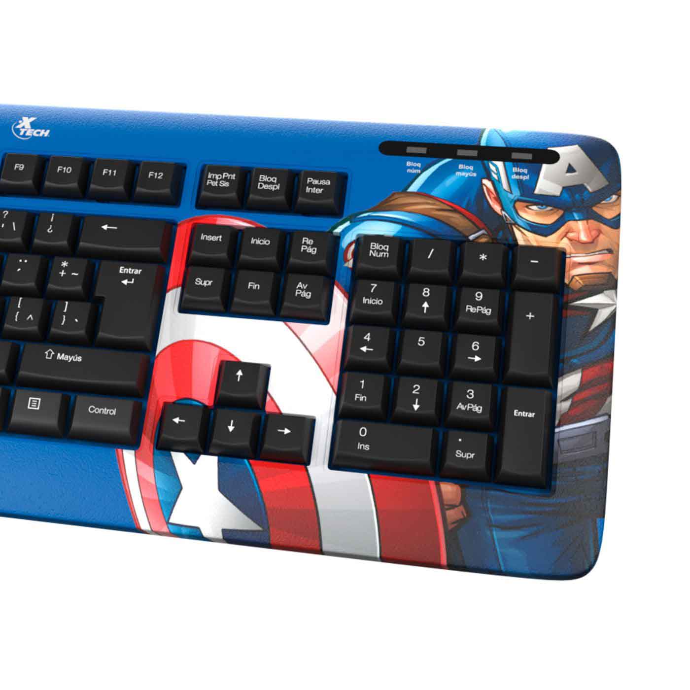 Teclado Capitán América