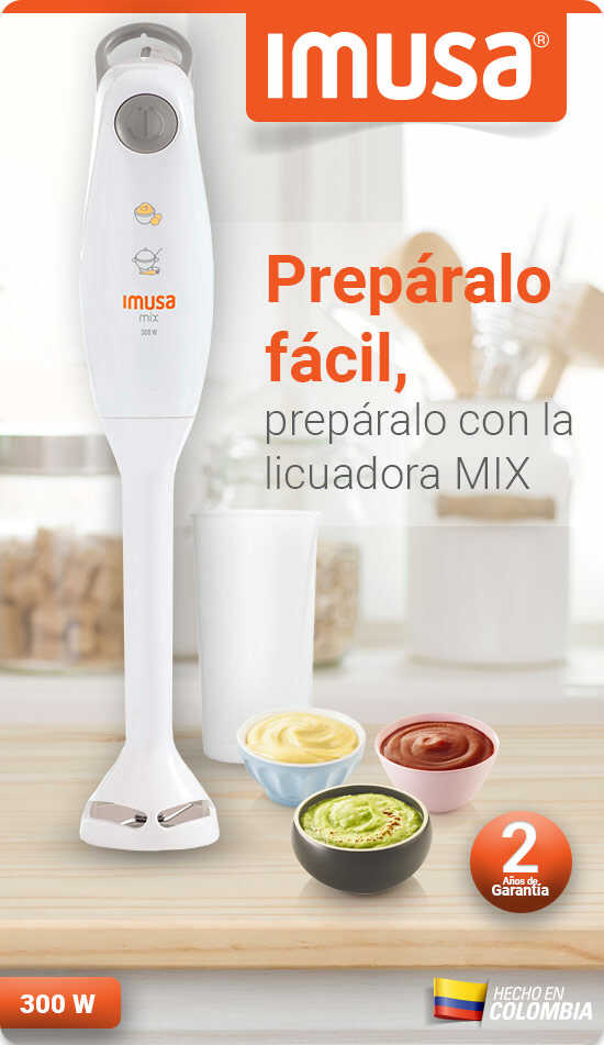 Prepáralo fácil, prepáralo con Mix en su versión de platico